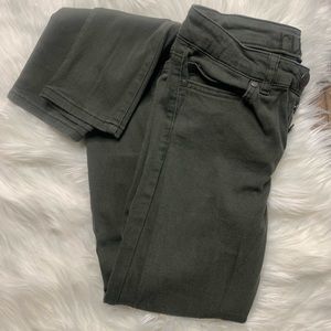 Dark Olive High Waist Skinny Jeans!